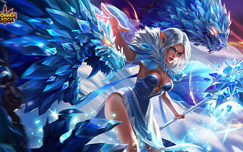 Fantasy Girl, Girl, Weapon, Art, Game HD wallpaper