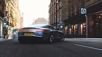 Sports, Aston Martin, Cars, Sports Car, Side View, Aston Martin One 77 HD wallpaper