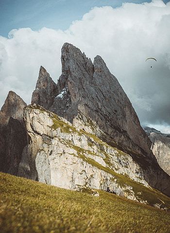 Rocky cliff, nature, Italy HD phone wallpaper