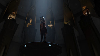 Star Wars: The Clone Wars — Jedi Temple Spotlight ( ), Star Wars: The Clone Wars (2008) HD wallpaper