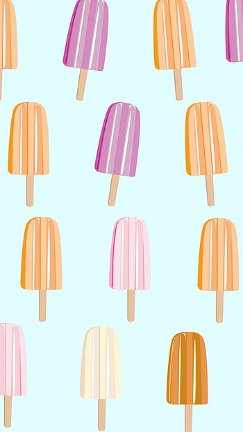 Orange popsicle, popsicle, orange flavored, ice cream HD phone wallpaper