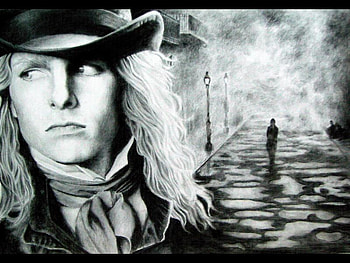 Lestat, tom cruise, actor, drawing, movie HD wallpaper