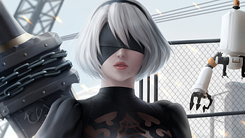 2B Nier Automata HD wallpaper