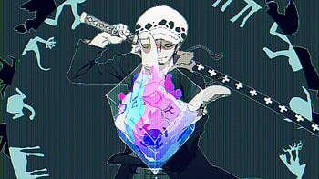 Artwork, Trafalgar Law, one piece HD wallpaper