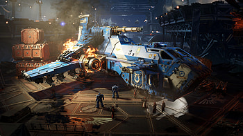 Warhammer Video Game — Space Marine Thunderhawk HD wallpaper