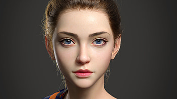 Beautiful Cgi Girl , cgi, girls, artist, artwork, digital-art, artstation HD wallpaper