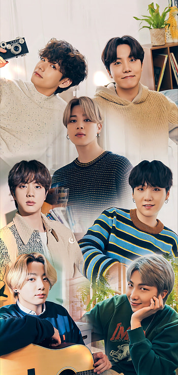 BTS, jimin, kpop, seokjin, taehyung, namjoon, jungkook, yoongi, hoseok HD phone wallpaper
