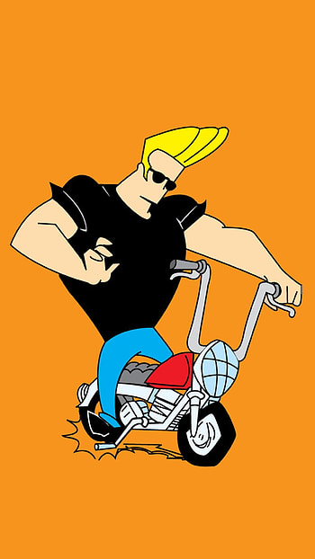 Johnny Bravo, Cartoon character, Comic-style art, Fan artwork HD phone wallpaper