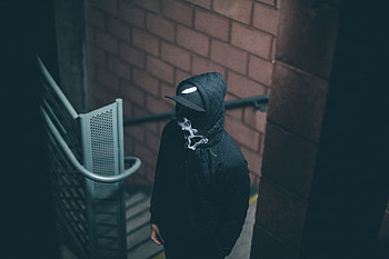Man In Hood Smoking, smoking, hoodie, graphy HD wallpaper