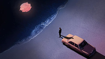 Approach, alone, artist, artwork, digital-art HD wallpaper