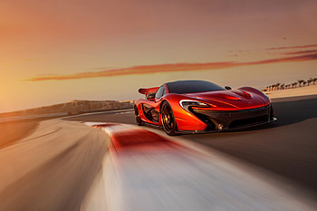 Red Mclaren P1, mclaren, cars HD wallpaper