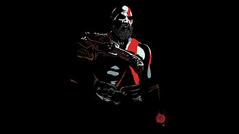 Kratos artwork, God of War HD wallpaper
