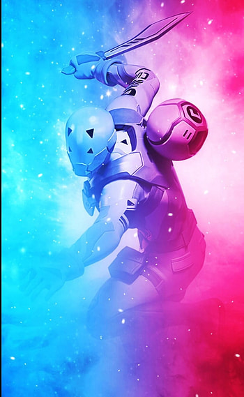 Fornite, bola de billar, azul HD phone wallpaper