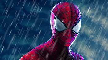 The Amazing Spider Man Closeup, spiderman, superheroes, closeup HD wallpaper