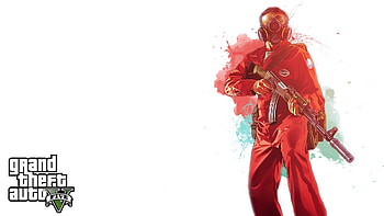 Preview grand theft auto v, rockstar games, weapon HD wallpaper