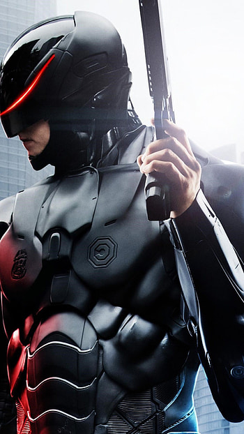 RoboCop , Sony Xperia X, Futuristic crimefighter, High-resolution HD phone wallpaper