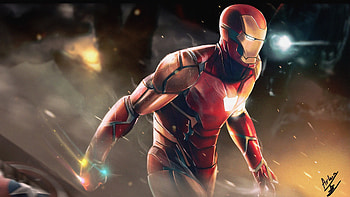 Iron Man in Avengers 4 HD wallpaper