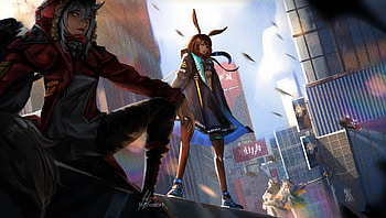 Arknights Warrior Girls , arknights, games, anime, 2020-games, artstation HD wallpaper