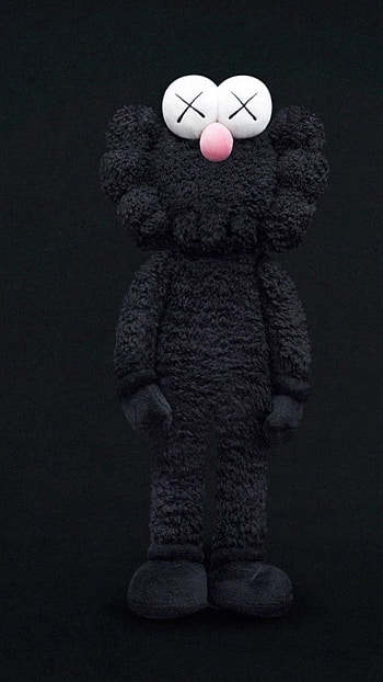 Kaws, Black Kaws HD phone wallpaper