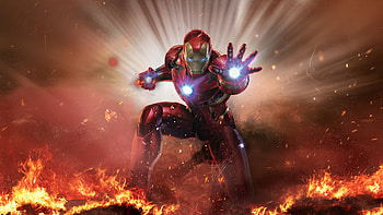 Patriotism Of Iron Man, iron-man, superheroes, artwork, digital-art HD wallpaper