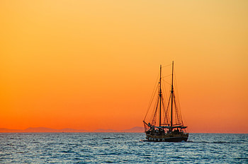 Sailboat, Nature, Sea, Horizon, Sailfish HD wallpaper