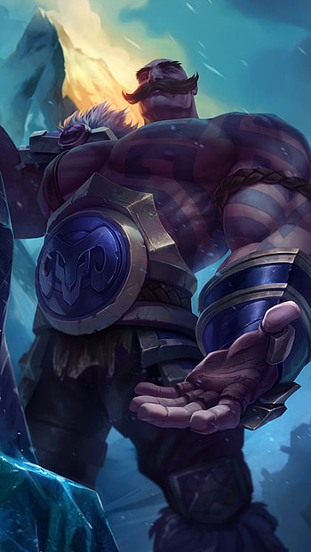 Braum, video game, League Of Legends HD phone wallpaper