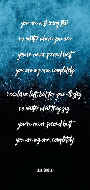 COMPLETELY, music, lyrics HD phone wallpaper