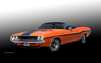 dodge challenger rt ragtop, dodge, ragtop, challenger, convertible HD wallpaper