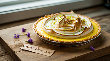 Key Lime Pie Delight, key lime pie, pie, dessert, lime, meringue HD wallpaper