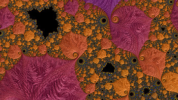 Trippy Psychedelic Fractal, trippy, psychedelic, trance, purple, orange (Color), Abstract, fractal, abstract purple HD wallpaper