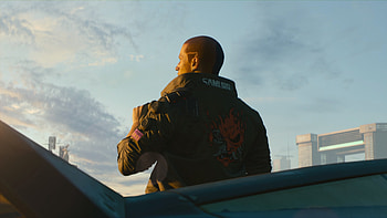 Cyberpunk 2077, video game, man, 2018 HD wallpaper