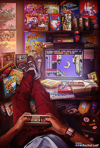 ArtStation - NES - Castlevania, Rachid Lotf. Retro gaming art, Retro art, Game art, Retro 80s Arcade HD phone wallpaper