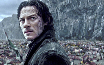 Dracula Untold film, Standalone story, Luke Evans's portrayal, Underrated vampire movie HD wallpaper