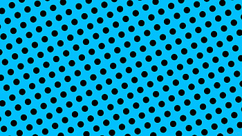 black spots blue polka dots deep sky blue HD wallpaper