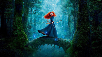 Princess Merida, Brave, Animation HD wallpaper