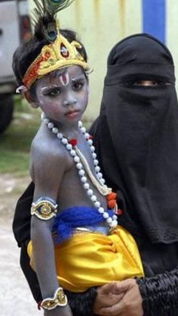 Hindu Muslim, Krishna HD phone wallpaper