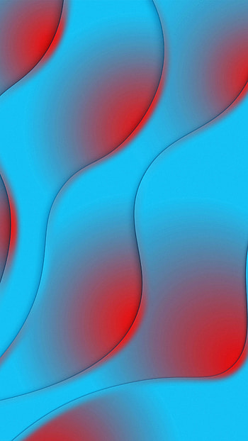 Blue And Red, Blue, Red, Abstract HD phone wallpaper