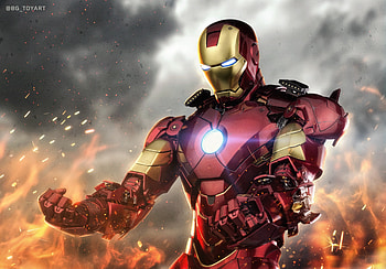 Iron Man Digital Artwork, iron-man, superheroes HD wallpaper