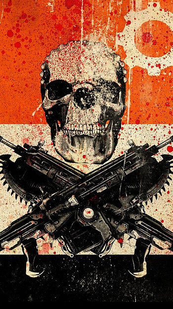 Gears of War , Mobile gaming, Stunning visuals, Iconic characters HD phone wallpaper