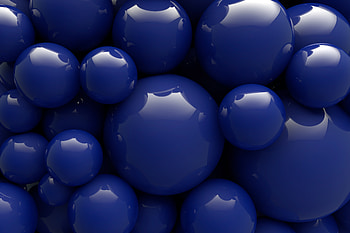 3D, Smooth, Form, Balls HD wallpaper