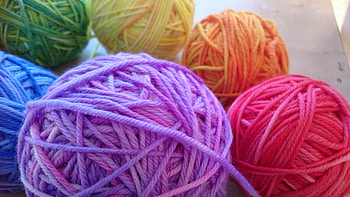 Hand-dyed yarn, Artistic colors, Custom creations, Beautiful craftsmanship HD wallpaper