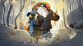 Klaus movie , High-quality illustrations, Animated film, Christmas HD wallpaper