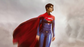 Supergirl Sasha Calle In Sky, the-flash-movie, supergirl, superheroes, artwork, digital-art, 2023-movies, movies, artwork, artist HD wallpaper