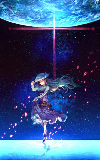 Watatsuki No Toyohime — Celestial Touhou , Anime, Touhou HD phone wallpaper
