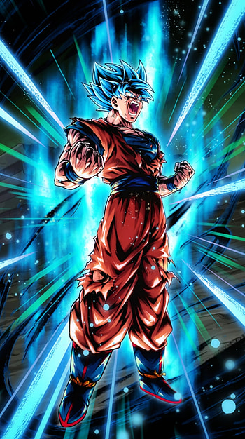 SSB Goku, super saiyan blue, dbs, super saiyan god super saiyan, dragon ball super, ssgss, anime, ssjb HD phone wallpaper