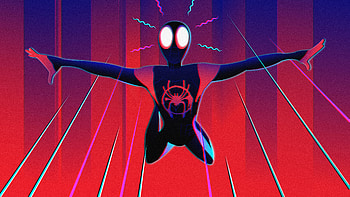Spiderman Miles Morales Digital Art , spiderman-into-the-spider-verse, spiderman, movies, superheroes, artwork, artist, digital-art, behance HD wallpaper
