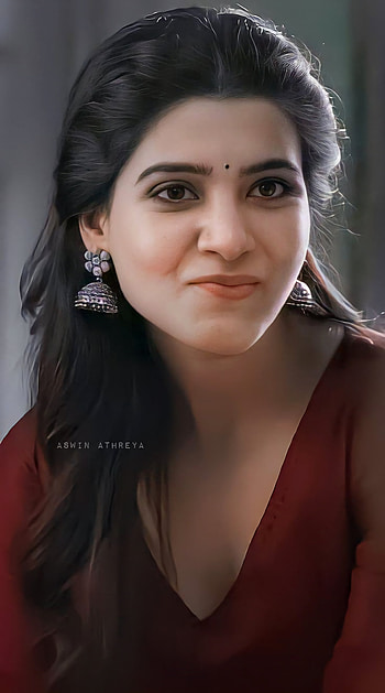 Samantha Akkineni, eye, actress, TAMIL HD phone wallpaper