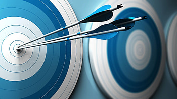 Target symbol, Bullseye visualization, Precision focus, Goal setting HD wallpaper