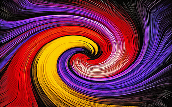 abstract vortex, , colorful waves, grunge vortex, creative, colorful backgrounds, vector art, abstract swirl HD wallpaper