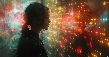 AI Art, woman HD wallpaper